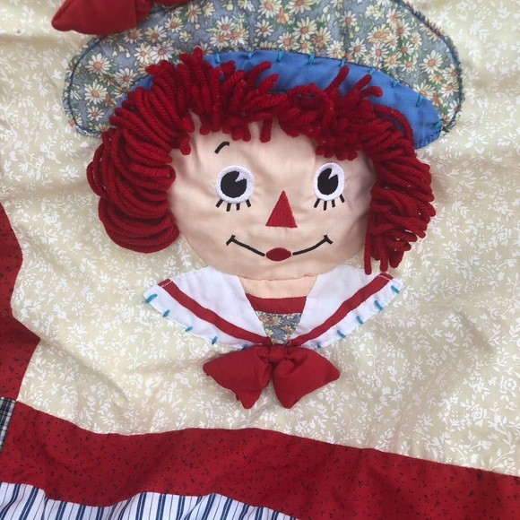 The Original Raggedy Ann and Andy blanket - Picture 6 of 7